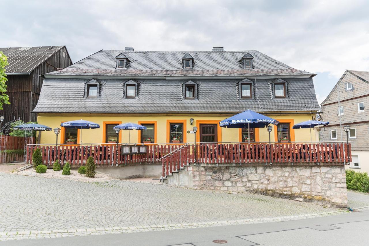 Gasthof Zum Goldenen Hirschen Hotell Geroldsgrun Eksteriør bilde
